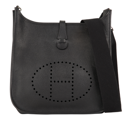 Evelyne III 29 In Epsom Black, front view